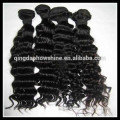 Perfect And Unique Style deep wave 100% human hair cheap brazilian hair bundles